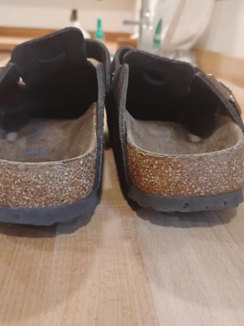 Birkenstock Boston Mocha Brown Clogs 39 Narrow - Picture 3 of 6